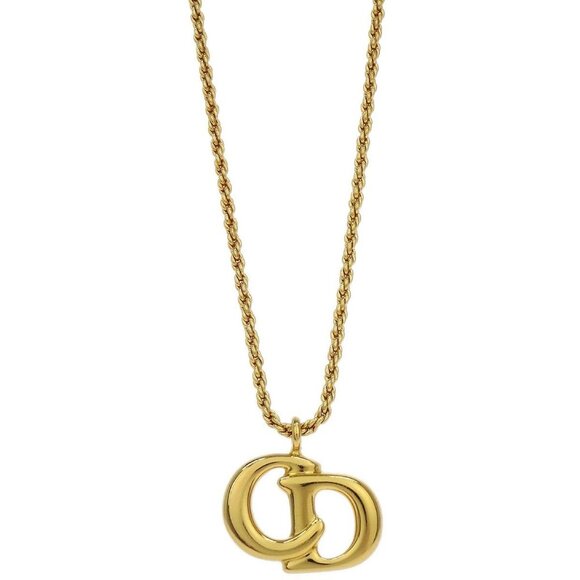 Christian Dior Necklace Pendant Gold 144876 - Picture 1 of 4